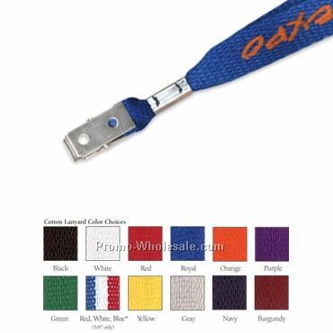 5/8" Upgrade - Custom 2 Day Fast Ship Lanyard W/ Bulldog Clip