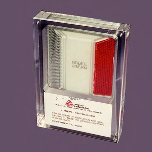 5"x6"x1" Desktop Sandwichment 3 Part Embedment
