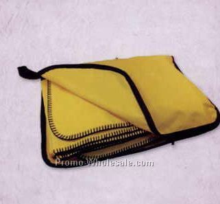 50"x60" Fleece Blanket With Nylon Zipper Case (01)