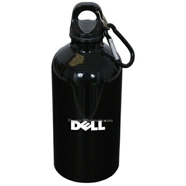 500 Ml Stainless Steel Water Bottle W/ Carabiner (Not Imprinted)