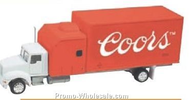 6-1/2", 1/74 Scale Die Cast Freightliner Reefer Semi