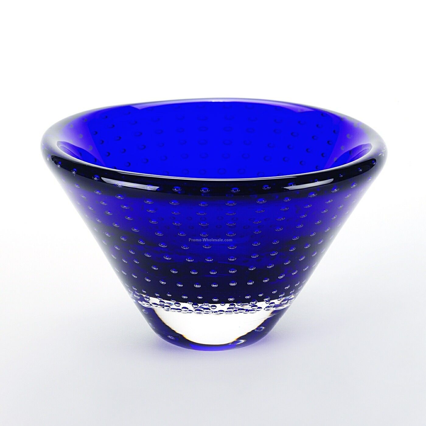 6-1/2" Bowl W/ Blue Dots