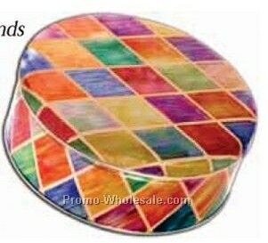 6-3/16"x1-5/8" Diamonds By Icc Round Designer Tins