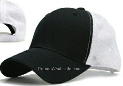 6 Panel Micro Mesh Golf Trucker Cap