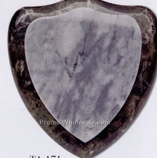 6"x6-1/2"x3/4" Shield Plaque Award - Small