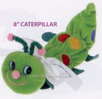 8" Beanie Caterpillar