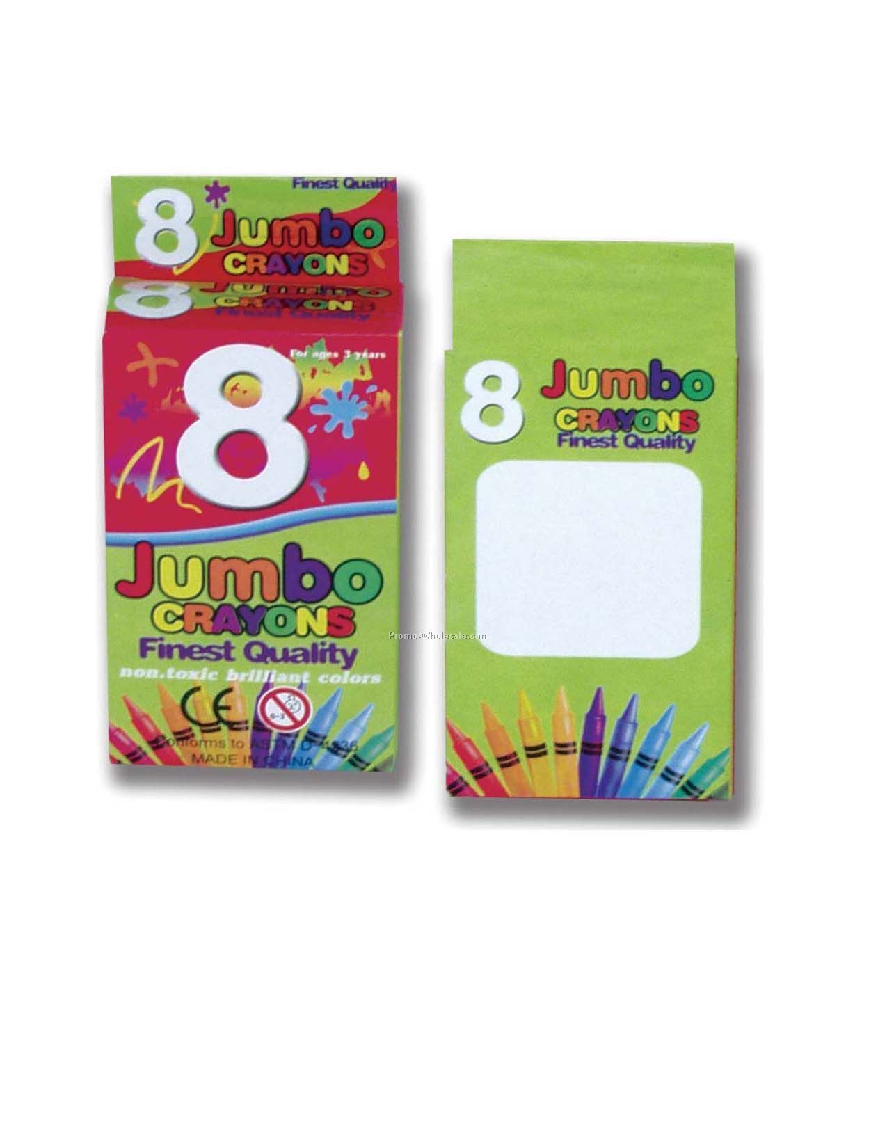 8 Jumbo Crayon Pack