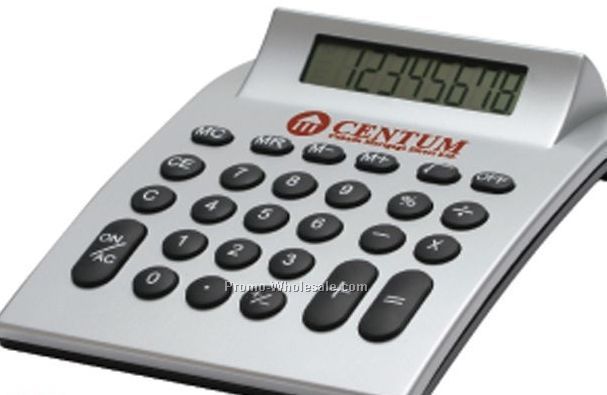 8"x5-7/8"x2-1/8" Jumbo Desktop Calculator
