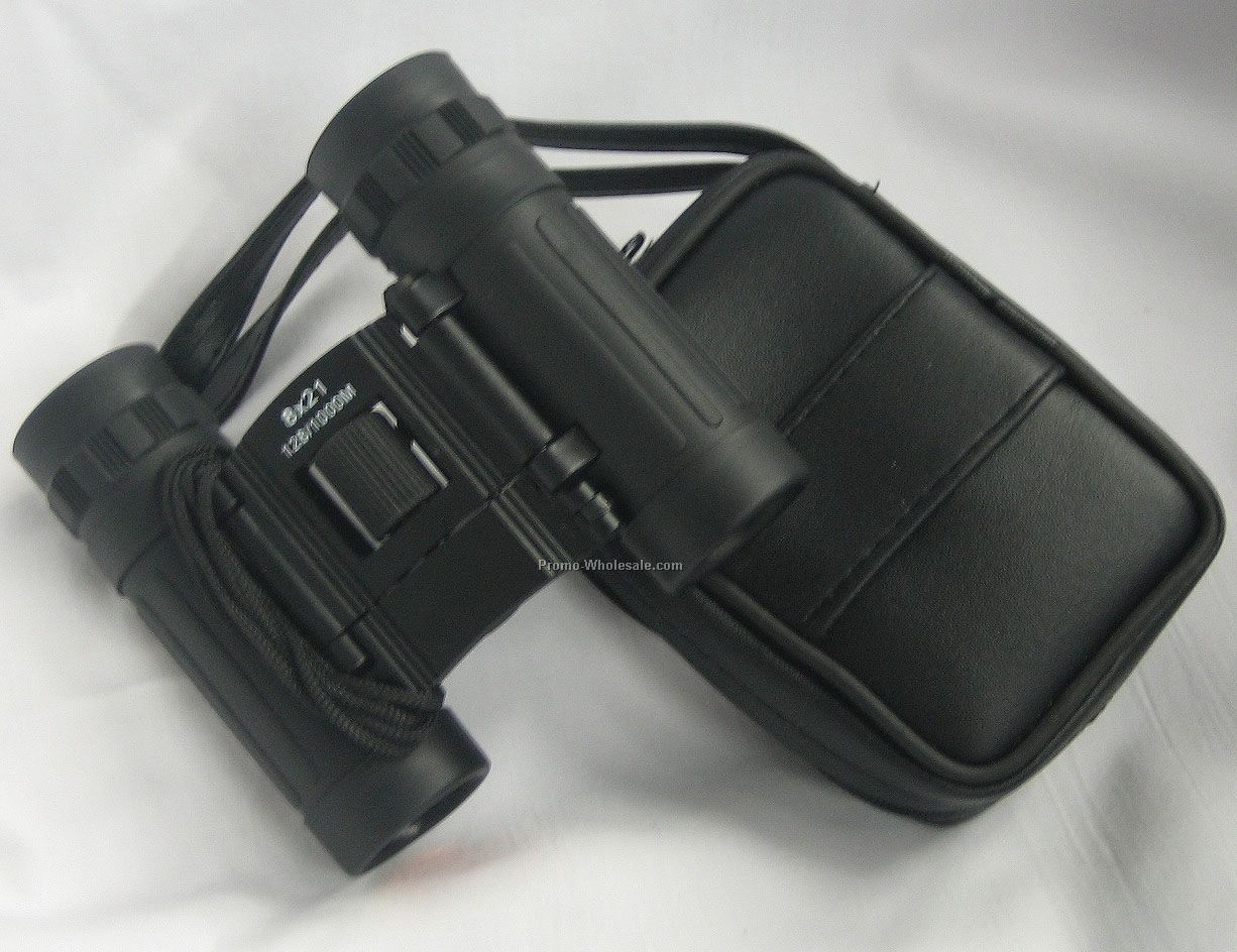 8x21 Precision Folding Binoculars