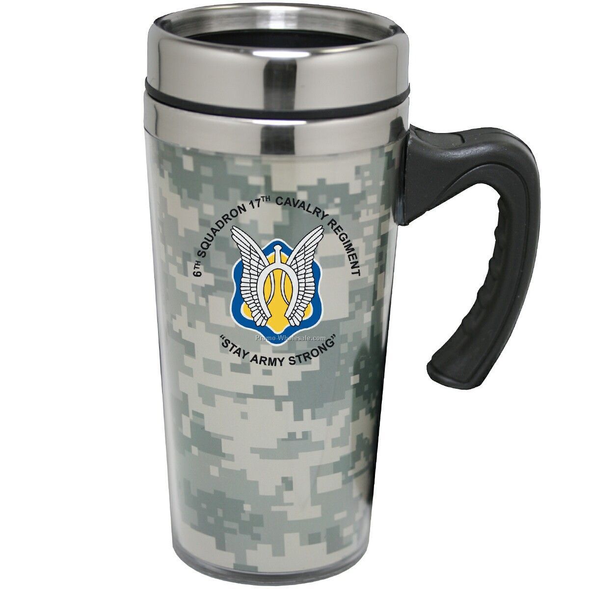 Acu Pattern Stainless Steel Mug