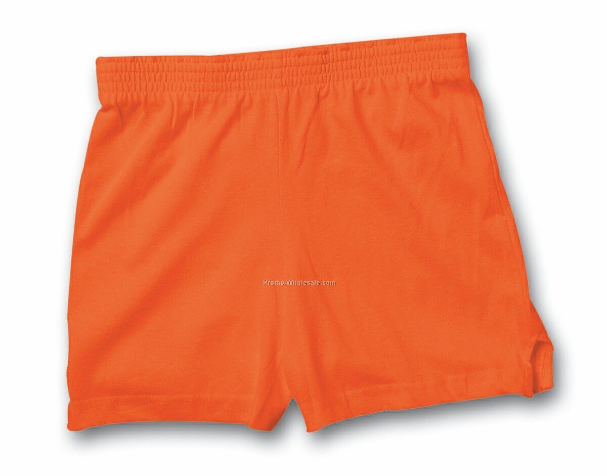 Adults' Orange Spirit Shorts (Xs-xl)