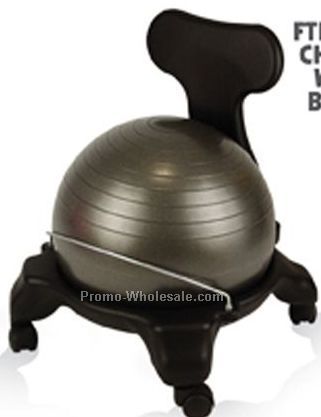 Ball Chair W/ Straps/Back