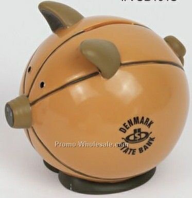 Basketball Pig Bank