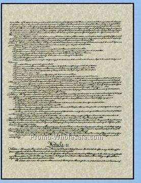Bill Of Rights Historical Document (Original) 20"x26