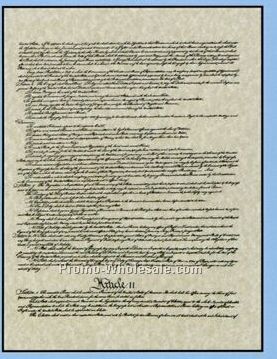 Bill Of Rights Historical Document (Original) 20"x26