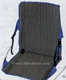 Black Adventurer Line Hexalite Longback Chair W/ Royal Blue Trim