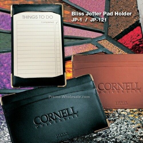 Bliss Jotter Pad Holder Cowhide