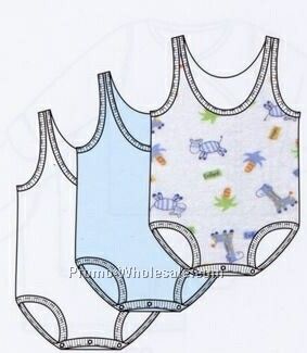 Boys Prints Variety One Piece Sleeveless Onesie (Newborn-large)