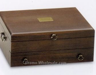 Bristol Flatware Chest/ Walnut