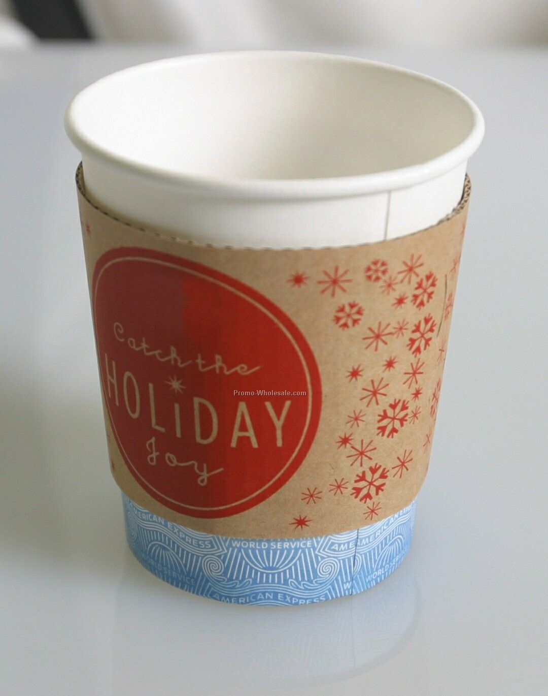 Brown Paper Cup Clutch 8 Oz.