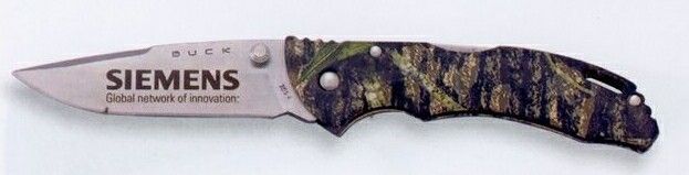 Buck Bantam Blw Camouflage Lockback Pocket Knife With Clip