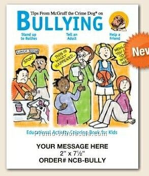Bullying Stock Design Safety Theme Coloring Book (8-1/2"x11")