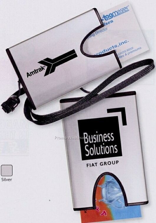 Business Card Holder On A Rope (3 Day Shipping)