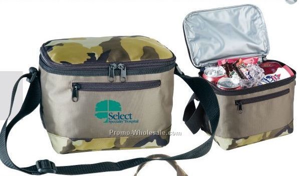 Camouflage Alfa II 6 Pack Cooler Bag