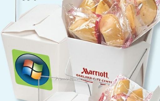 Carry Out Container With 6 Fortune Cookies