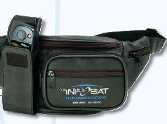 Cell Phone Fanny Pack W/ 7 Zipper Pocket