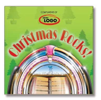 Christmas Rocks! Holiday Compact Disc In Greeting Card/ 10 Songs