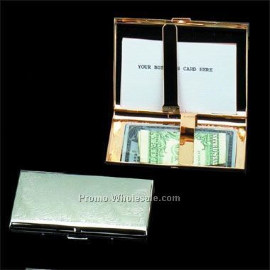 Cigarette Case Style Business Card Holder-screened