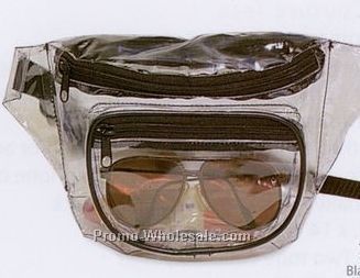 Clear 3 Pocket Fanny Pack (Blank)