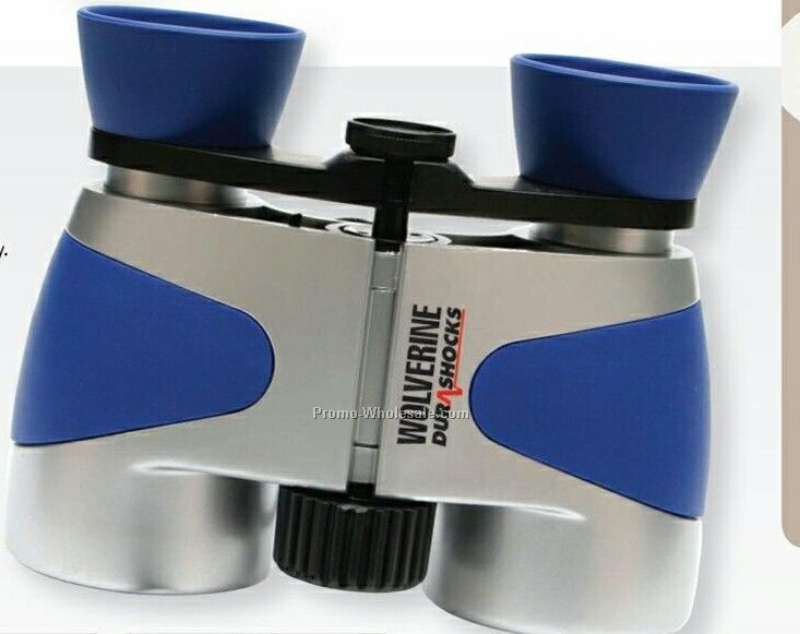 Compact Center Focus 5x30 Binocular W/ Colored Grips