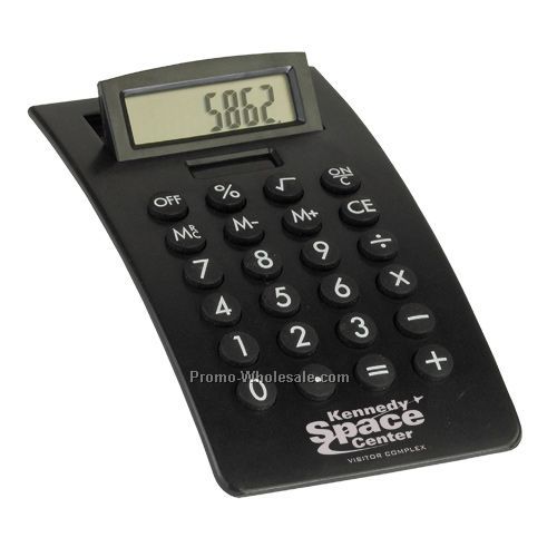 Curved Desktop Calculator