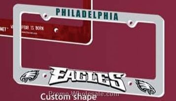 Custom Design Plastic License Plate Frame