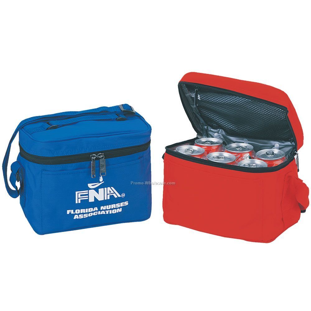 Deluxe 6 Can Nylon Cooler