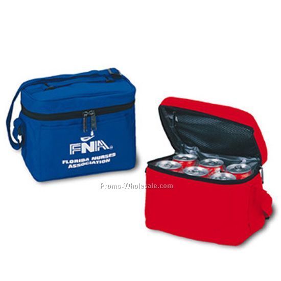 Deluxe 6 Pack Nylon Cooler