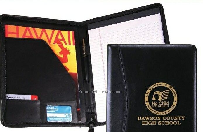 Deluxe Folder Plus W/ Zipper Closure