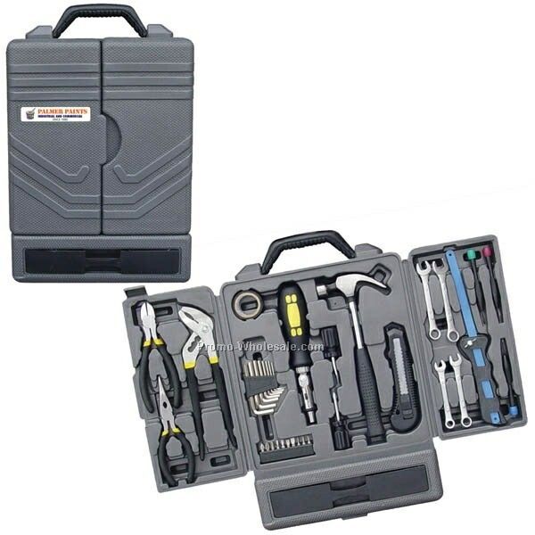 Deluxe Tool Kit - 10-1/2"x14"x3" (Imprinted)