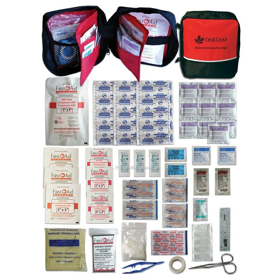 Deluxe Travel Medical Pack First Aid Kit
