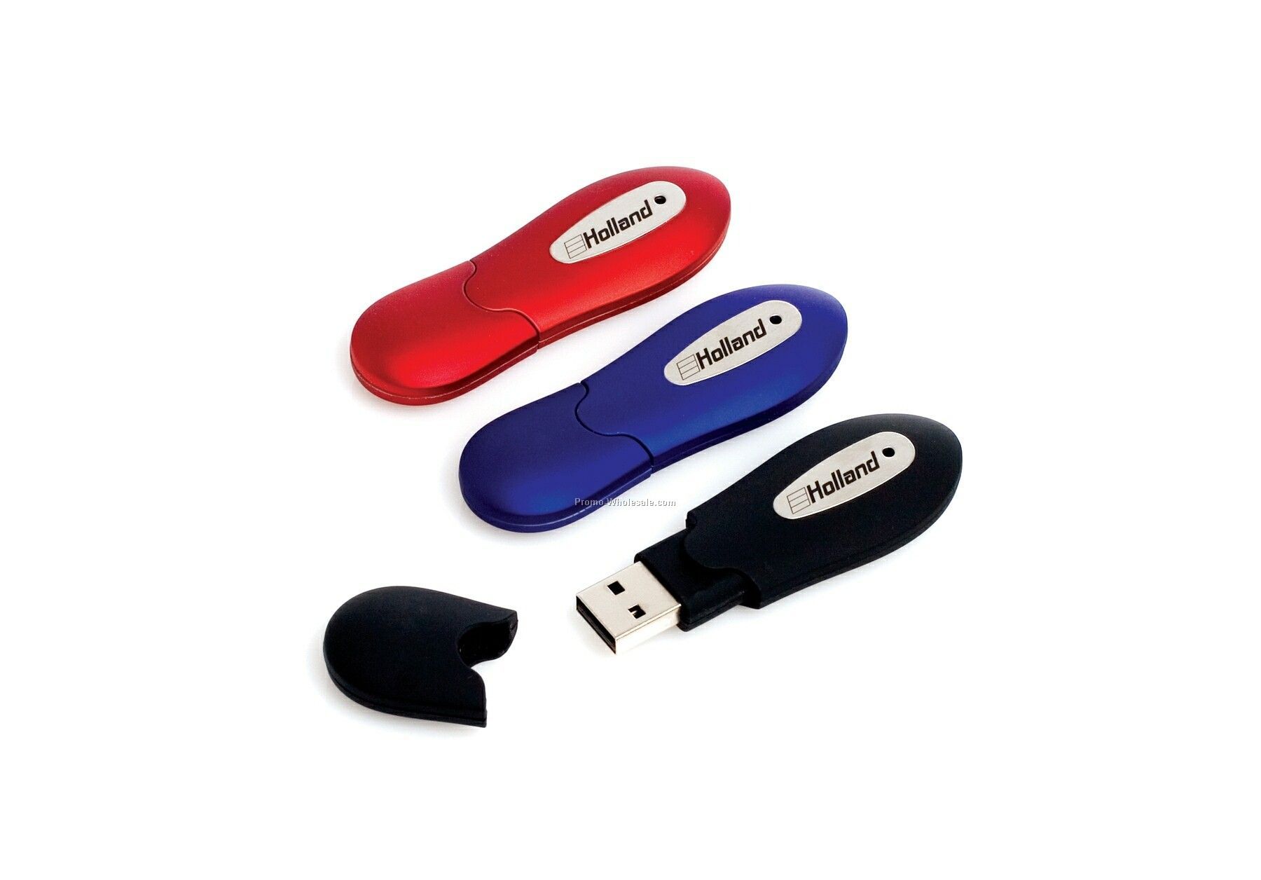 Designer Bowling Pin Shape Flash Drive In Matte Plastic Case