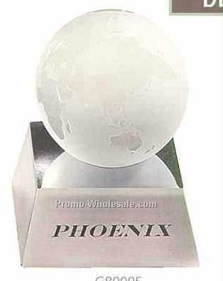 Desk Accessories 3" Globe(White)