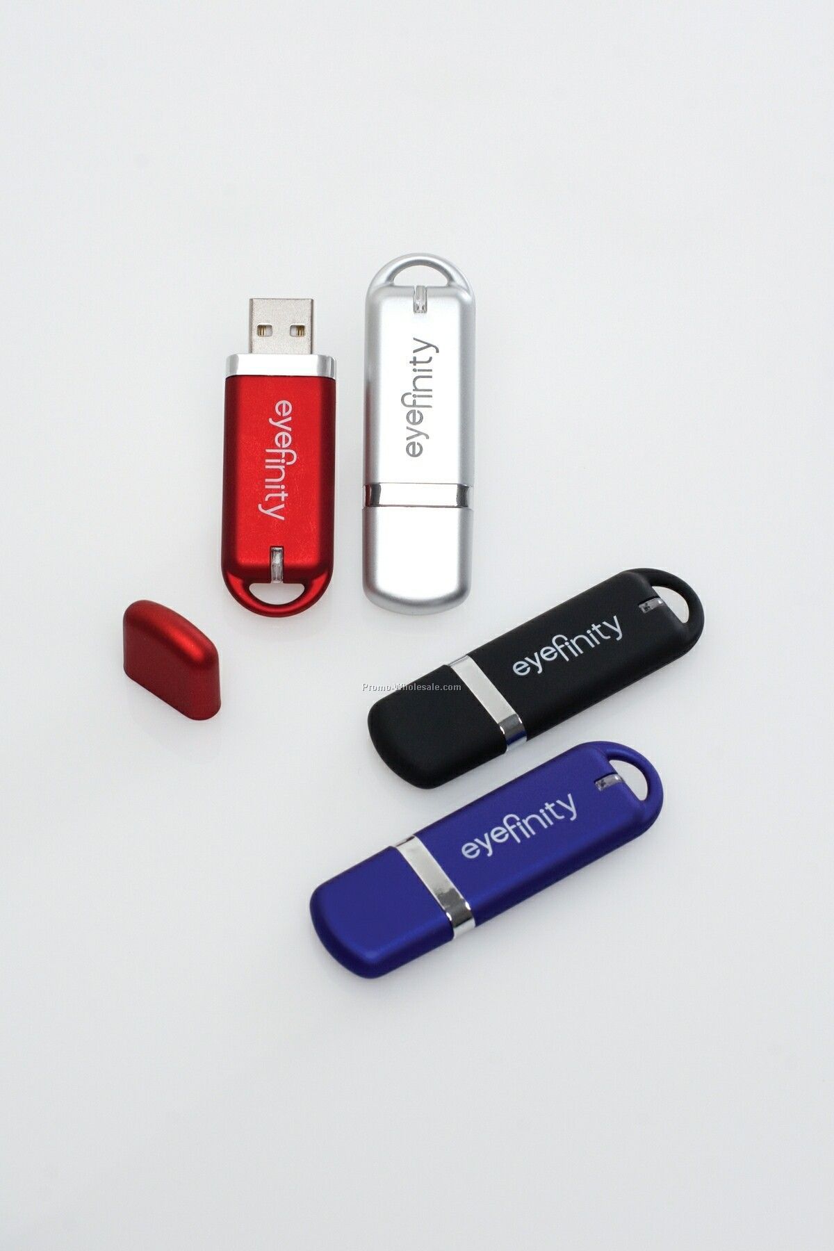 Distinctive Design Flash Drive W/ Plastic Case