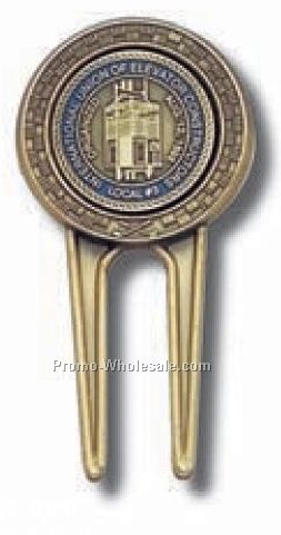 Divot Tool With Ball Marker