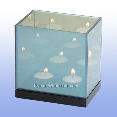 Double Tea Light Holder (Engraved)