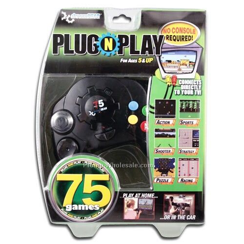 Dreamgear Plug N Play Controller With 75 Games