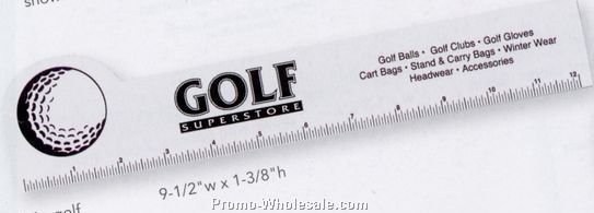 Econ-o-line 12" Shaped Ruler (Golf)