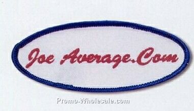 Embroidered Patches With 50% Coverage (2-1/2")
