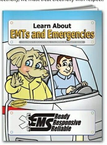 Emt's And Emergencies Color Book